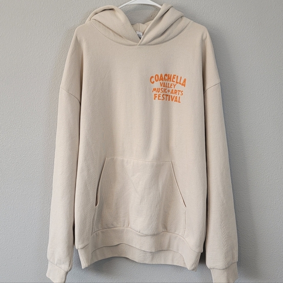 Independent Trading Company Other - Coachella 2024 Hoodie Cream Size XL